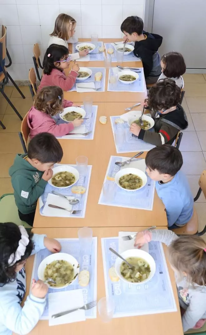 Los centros públicos de Vigo con comedor o aula madruga crecieron un 20% en diez años
