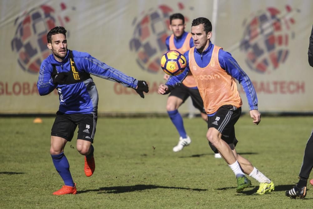 Entrenamiento del Real Oviedo