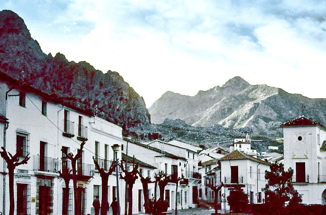 Grazalema en el invierno de 1981