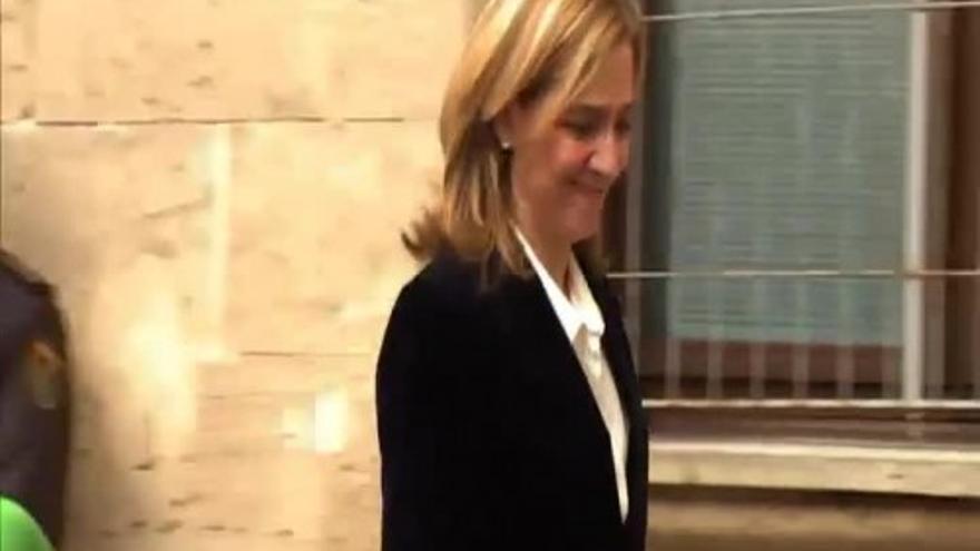 Este viernes la Infanta Cristina conocerá su futuro judicial