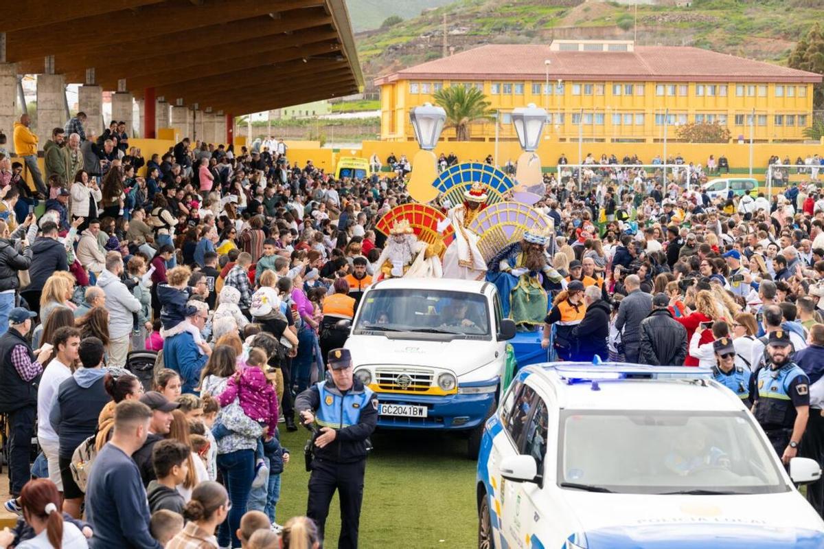 Llegada de los Reyes Magos de Oriente a Gáldar