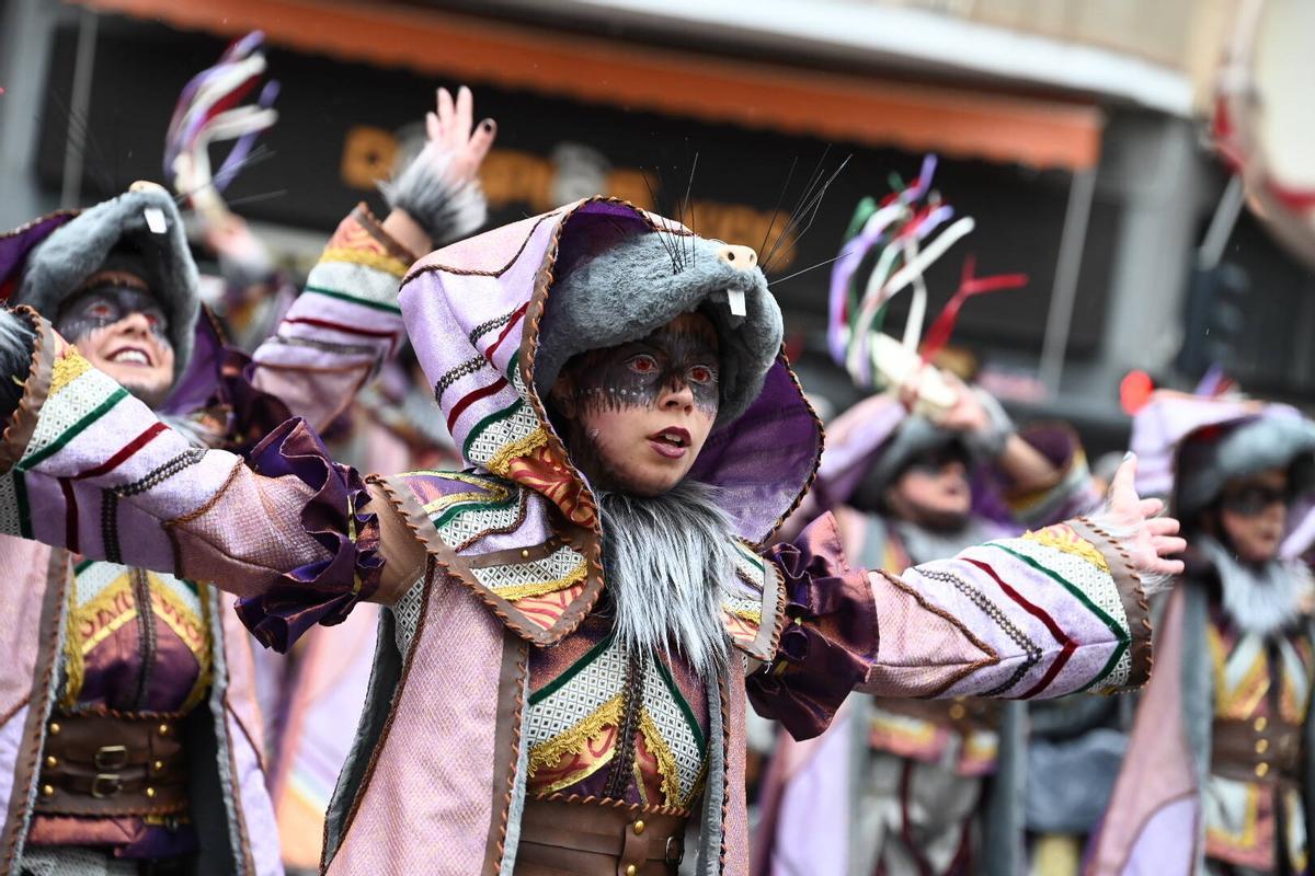 La comparsa Aquelarre en 2025.