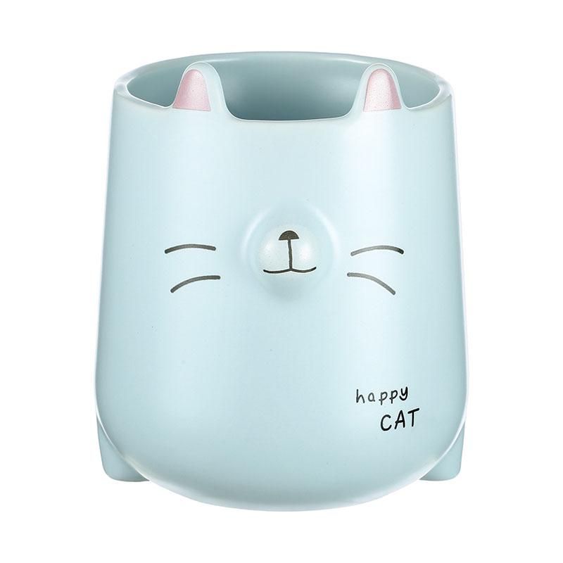 Taza de cerámica felina