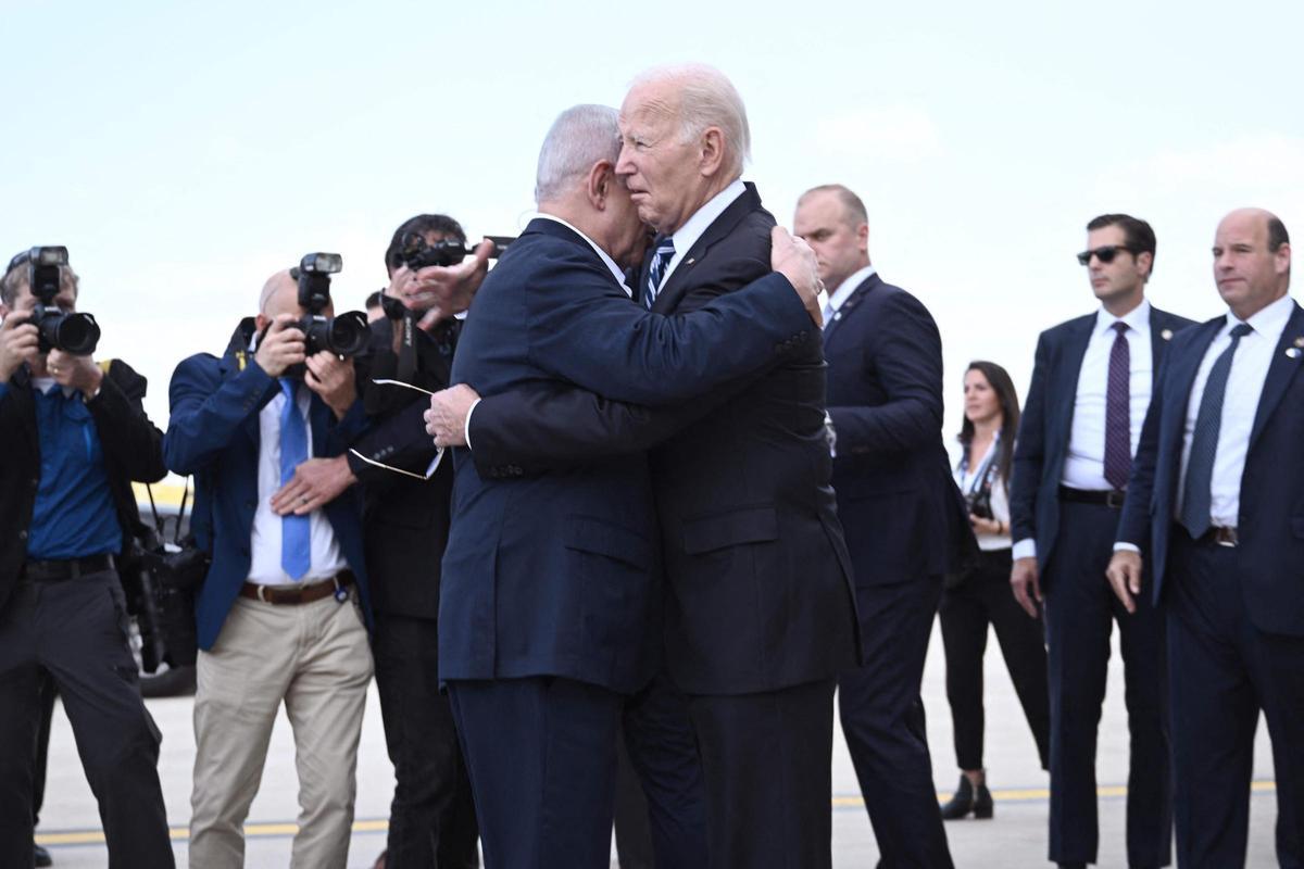 Biden visita Israel y se reúne con Netanyahu