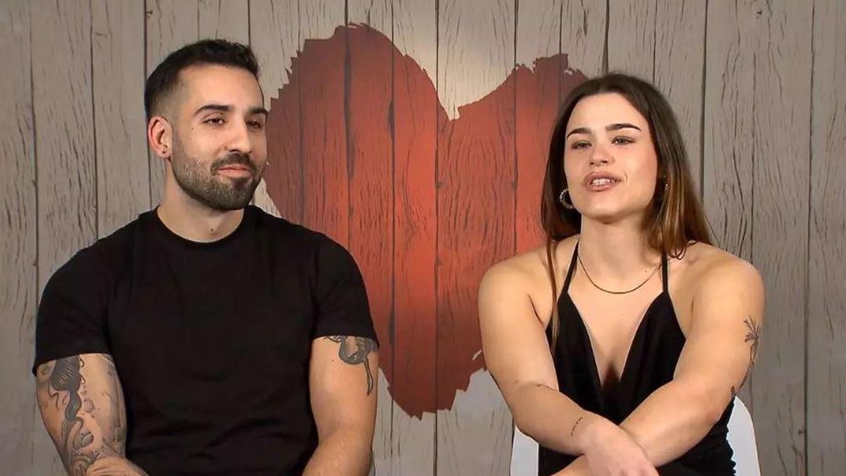 Miquel y Carla en su cita de 'First dates'. /