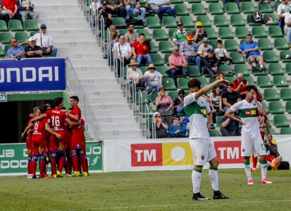 El Elche se queda sin fútbol y cae ante un Numancia muy superior