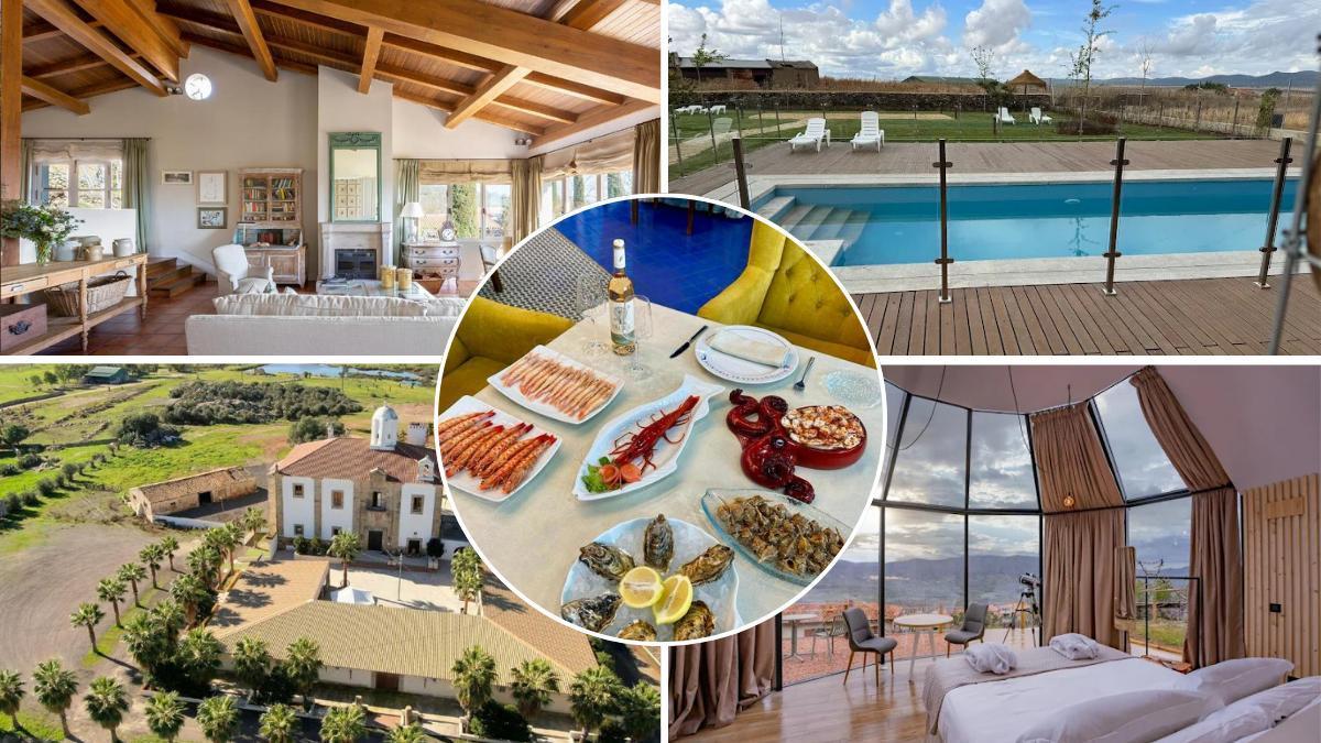 Cinco hoteles para hacer turismo de naturaleza y lujo esta Semana Santa en Extremadura