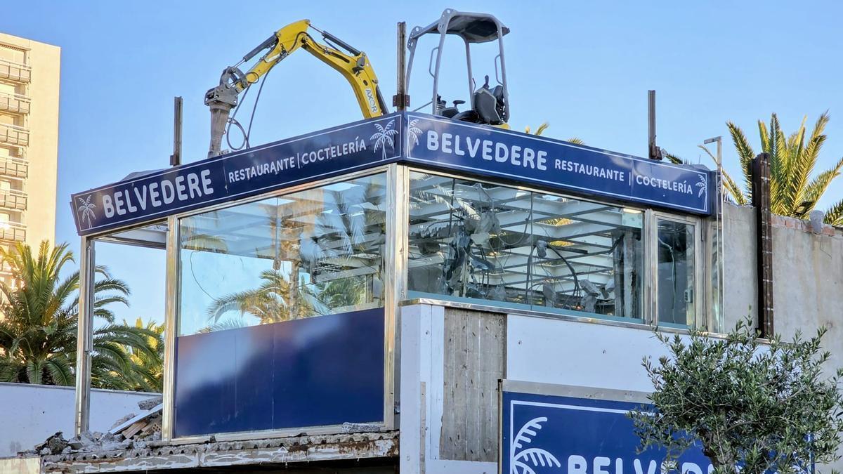 Antigua coctelería Belvedere de Salou, situada en el paseo Jaume I.