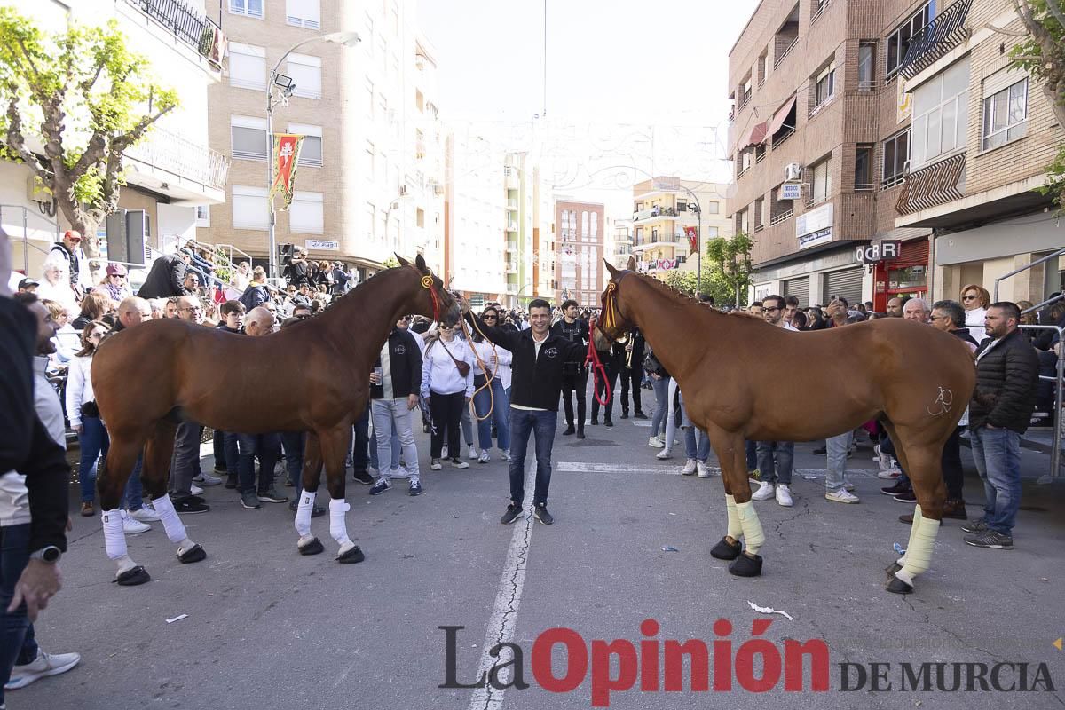 Concurso de caballo a pelo: pasacalles hasta el Hoyo en Caravaca