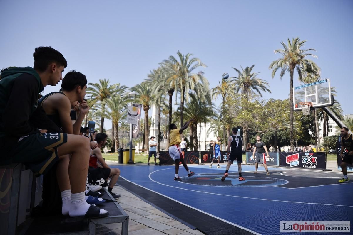 El Circuito 3x3 CaixaBank de baloncesto en Cartagena, en imágenes