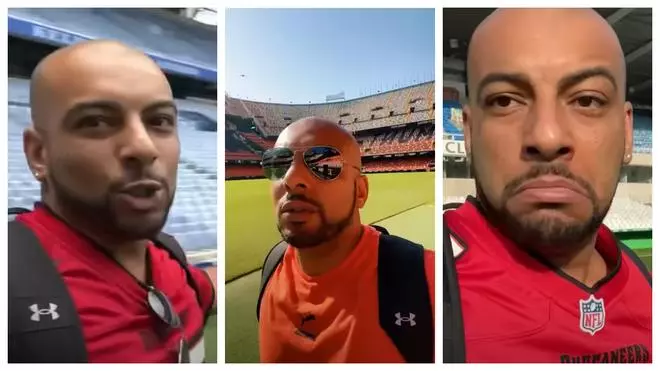Los estadios en los que se ha colado Borja Escalona
