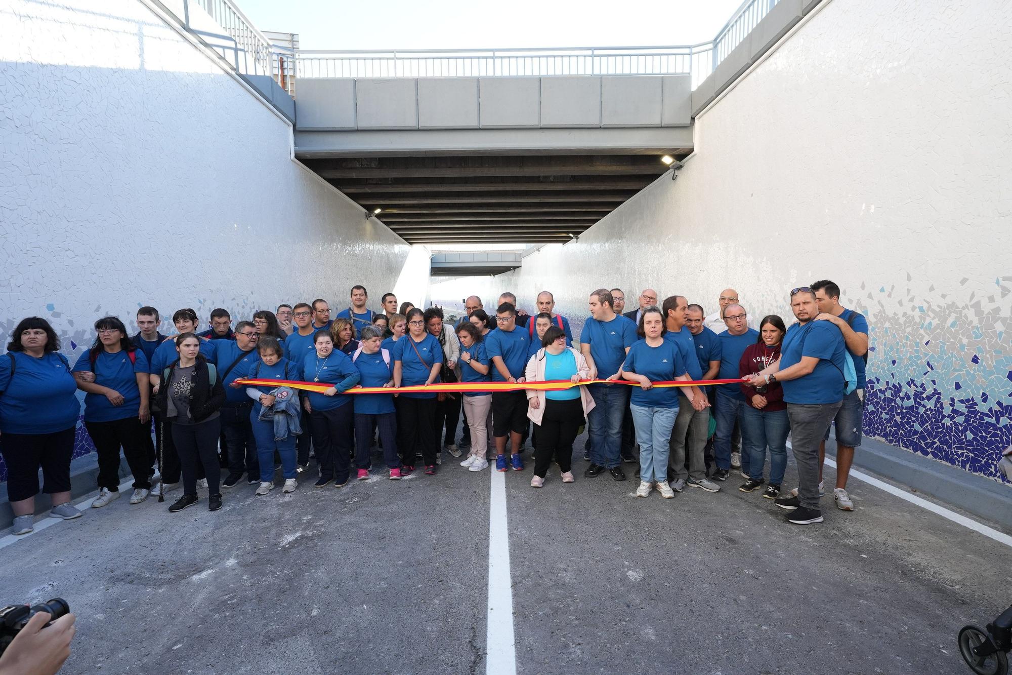 Onda reabre el túnel de entrada al municipio con el gran mural cerámico