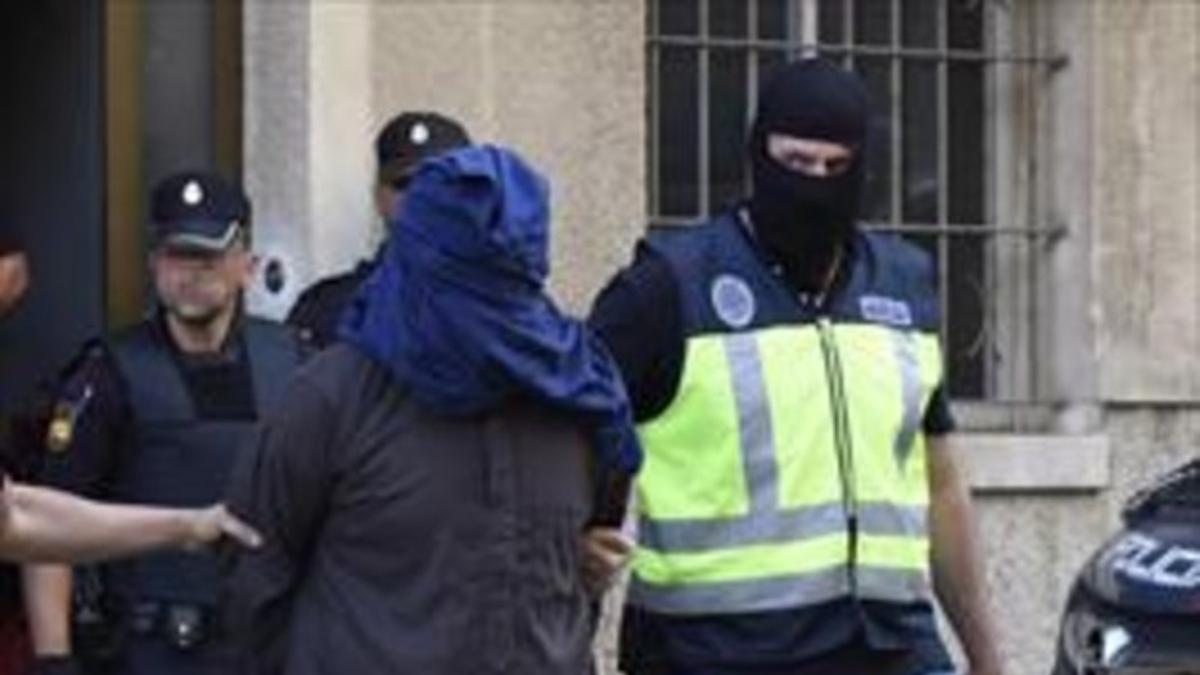 Arresto en Mallorca, en una foto de archivo