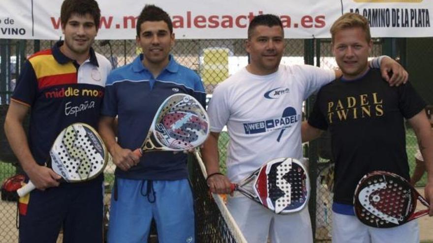 Los campeones y subcampeones de Morales.