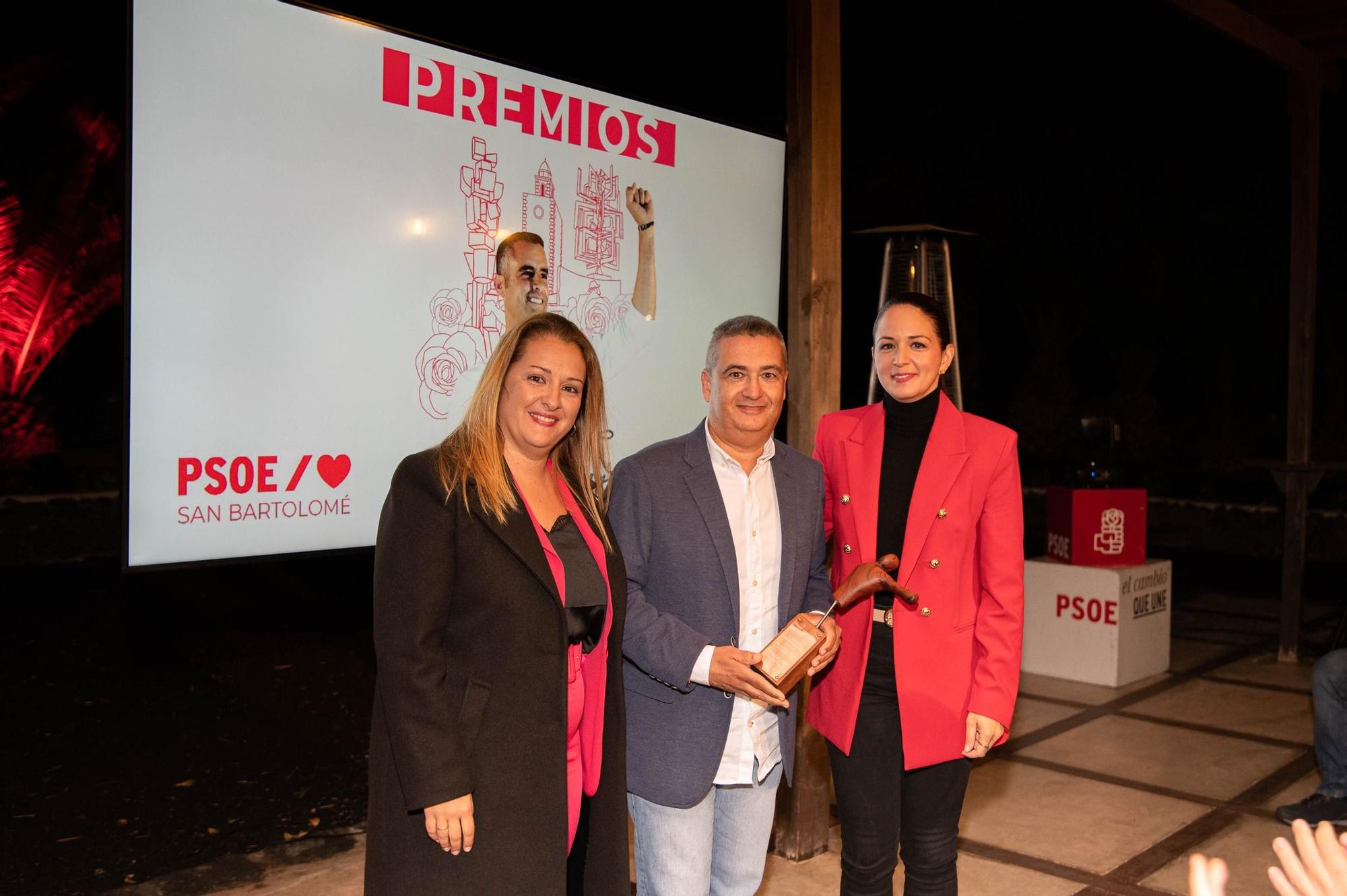 El PSOE de San Bartolomé entrega los Premios Alexis Tejera