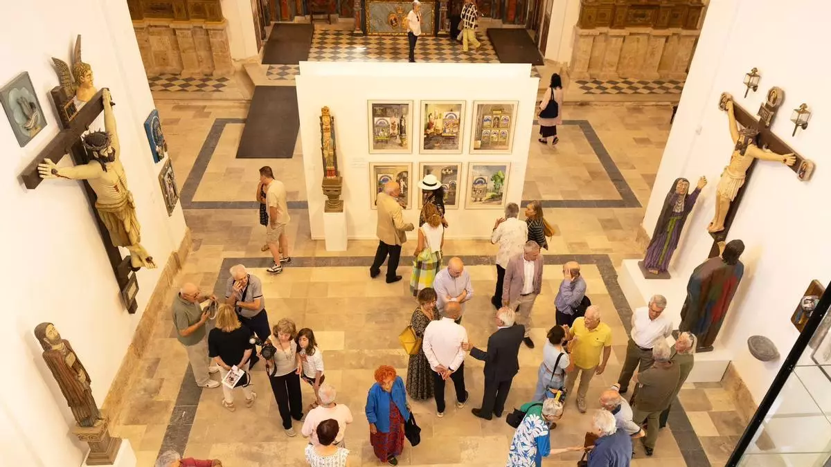 La Iglesia-Museo de la Concepción reabre con una exposición del artista zamorano José Seco