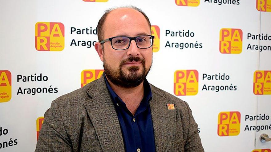 Archivo - El secretario general del Partido Aragonés (PAR), Alberto Izquierdo.