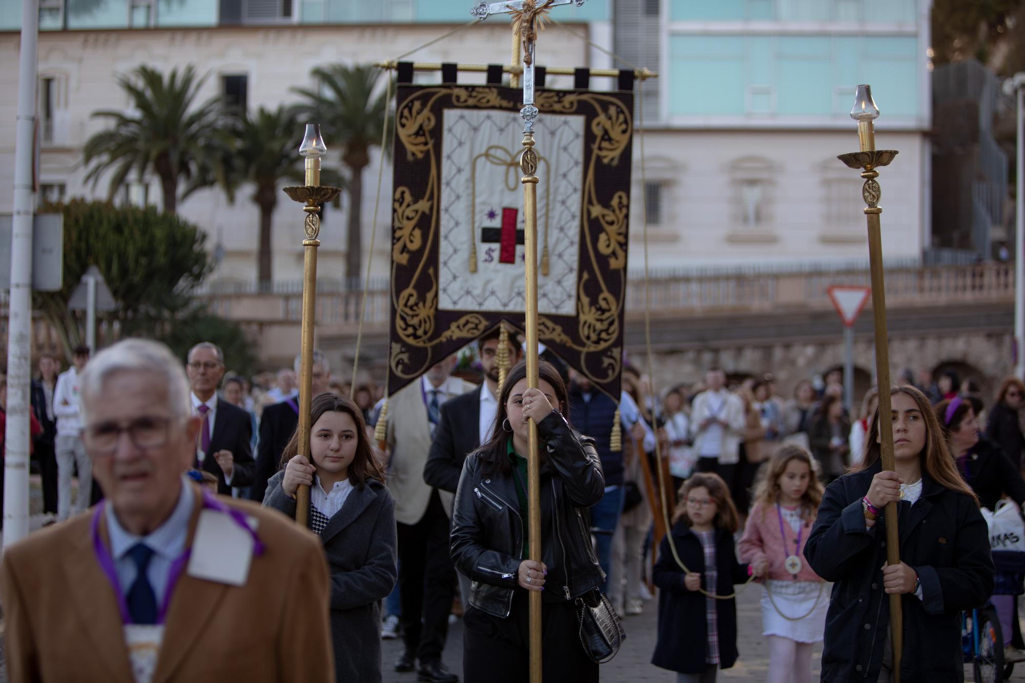 Traslado de los Cristos y Vírgenes de marrajos y californios en Cartagena