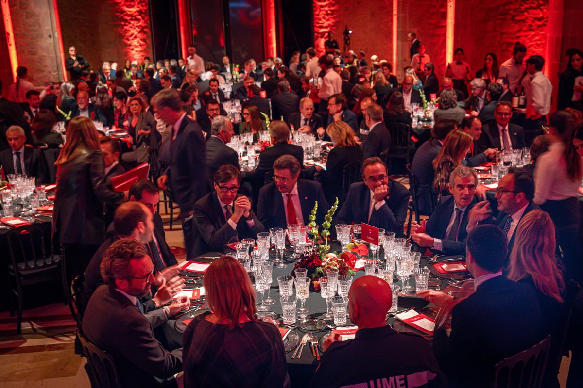 Barcelona, 30/10/2025 Economía.  Gala 25 aniversario Vodafone, Catalunya. AUTOR: MANU MITRU