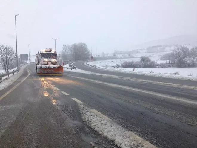 Els efectes de la nevada a la Cerdanya