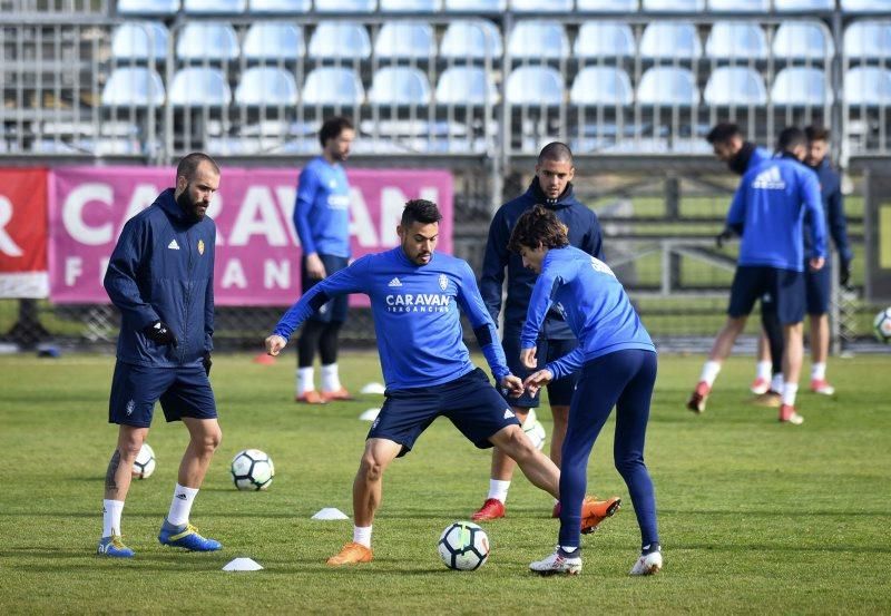 Entrenamiento del Real Zaragoza