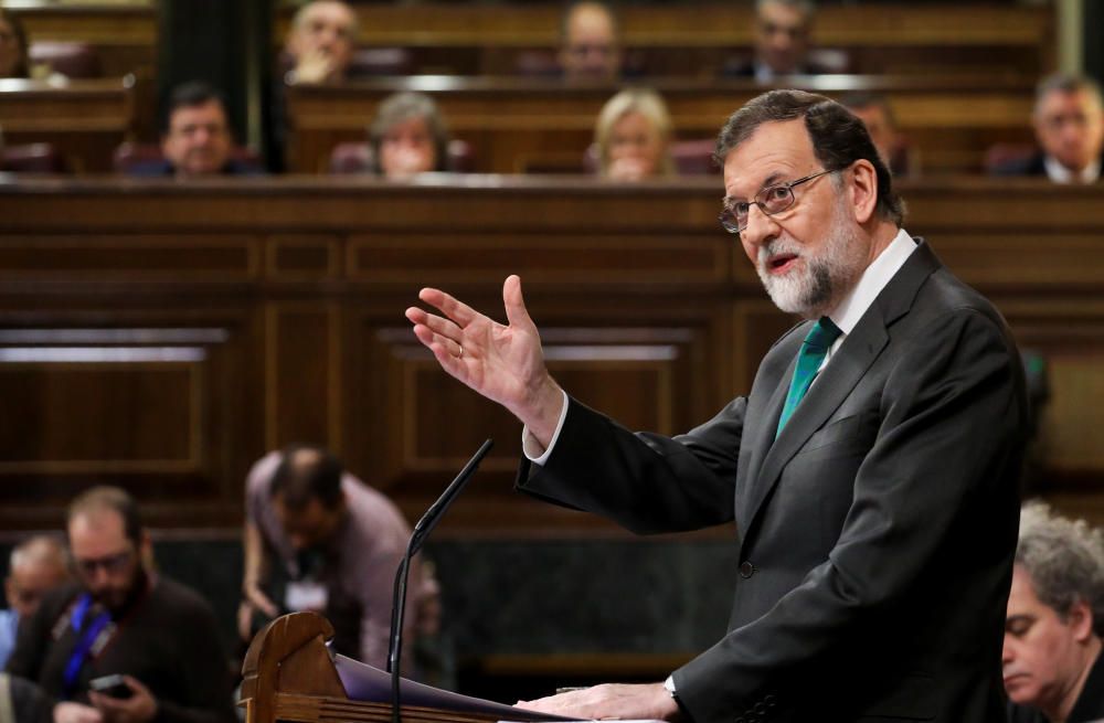 Moció de censura del PSOE contra Rajoy