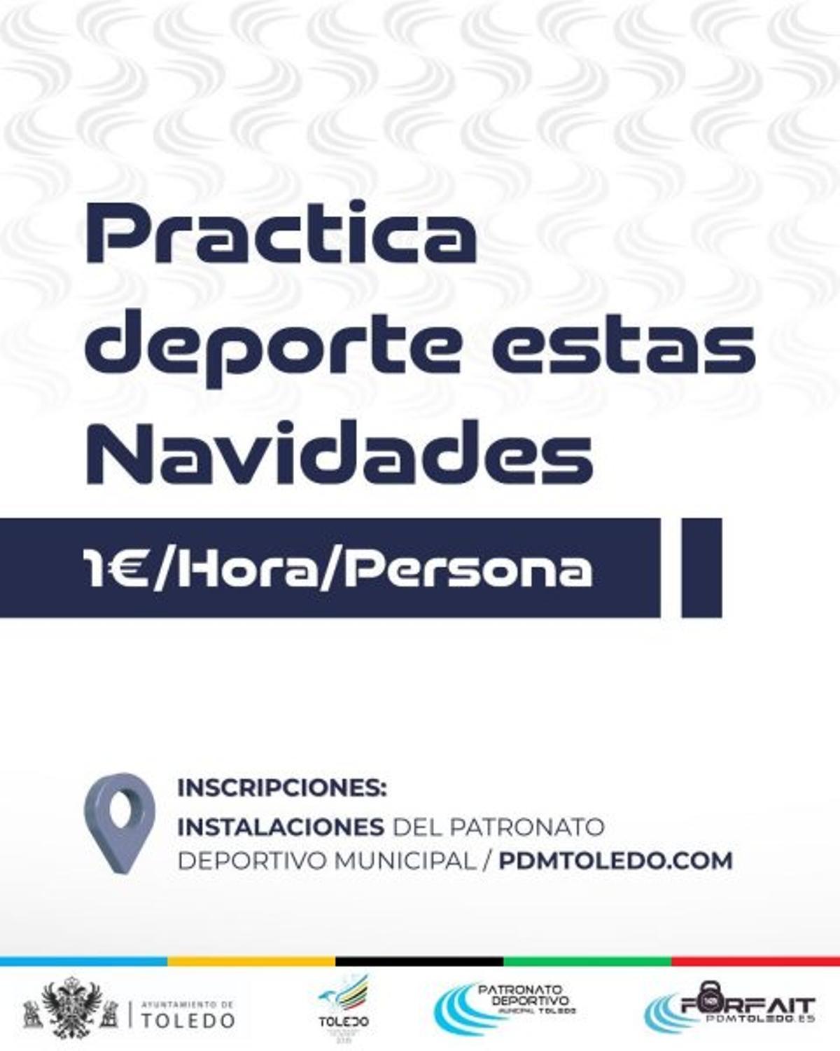 Cartel 'Navidades Deportivas' 2025, Toledo