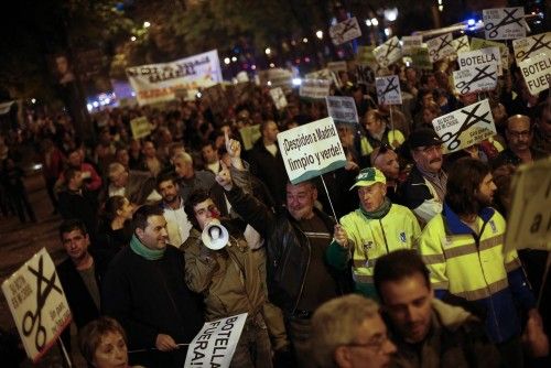 Huelga indefinida de limpieza en Madrid