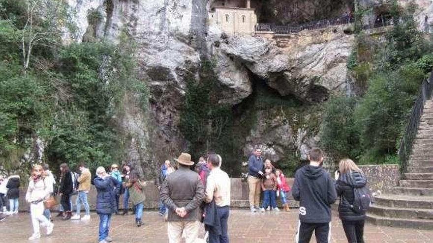 Covadonga, sin el chorrón a las puertas del invierno