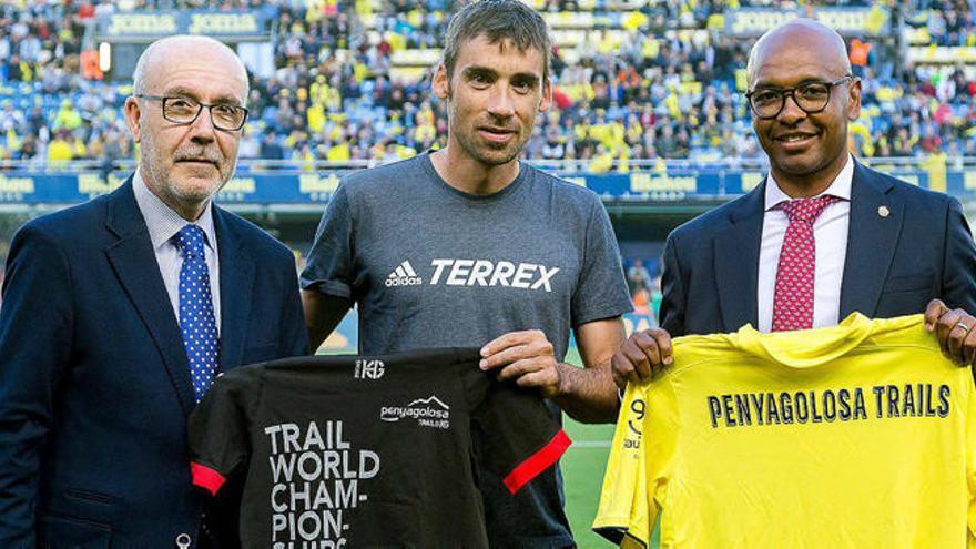 Luis Alberto Hernando, en el Villarreal-Valencia del 5 de mayo