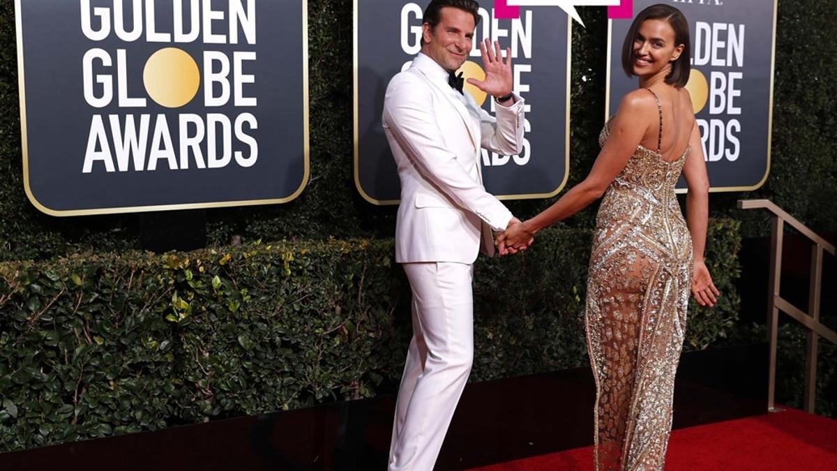 Irina Shayk y Bradley Cooper en la gala