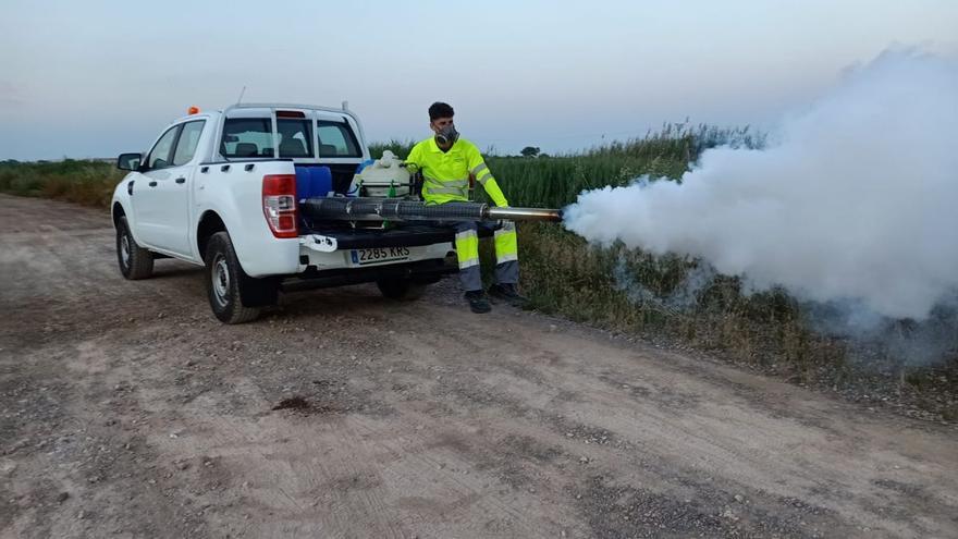 Diputación arranca el mes de agosto con tratamientos terrestres contra los mosquitos