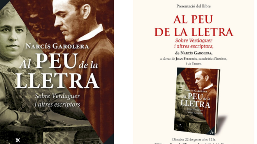 Presentació del llibre Al peu de la lletra de Narcís Garolera