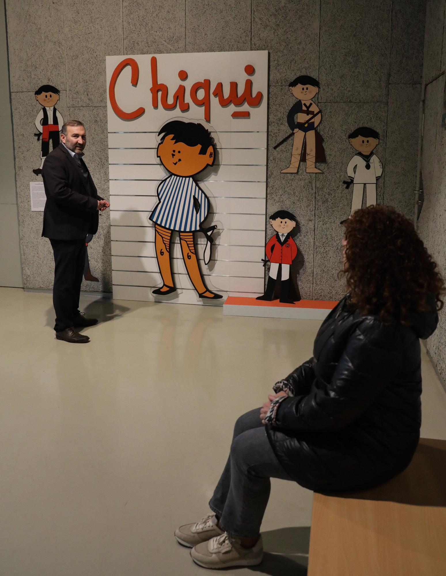 En imágenes: La figura de Chiqui levanta pasiones en el Museo del Pueblo de Asturias