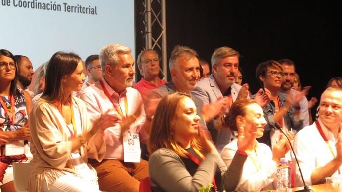 Clausura del Congreso Regional del PSOE de Canarias