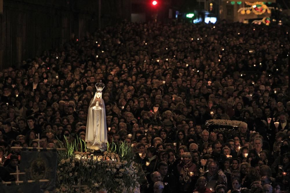 Procesión de Fátima en Ourense