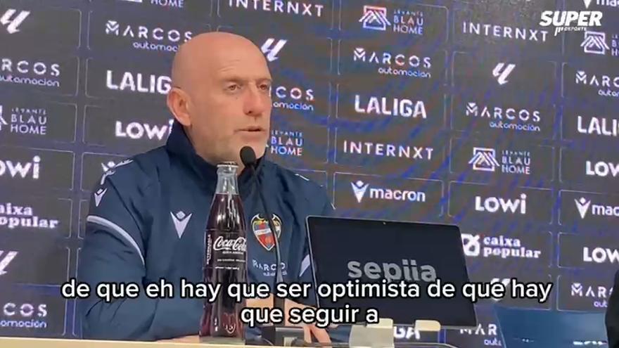 Julián Calero, optimista en la previa del Derbi