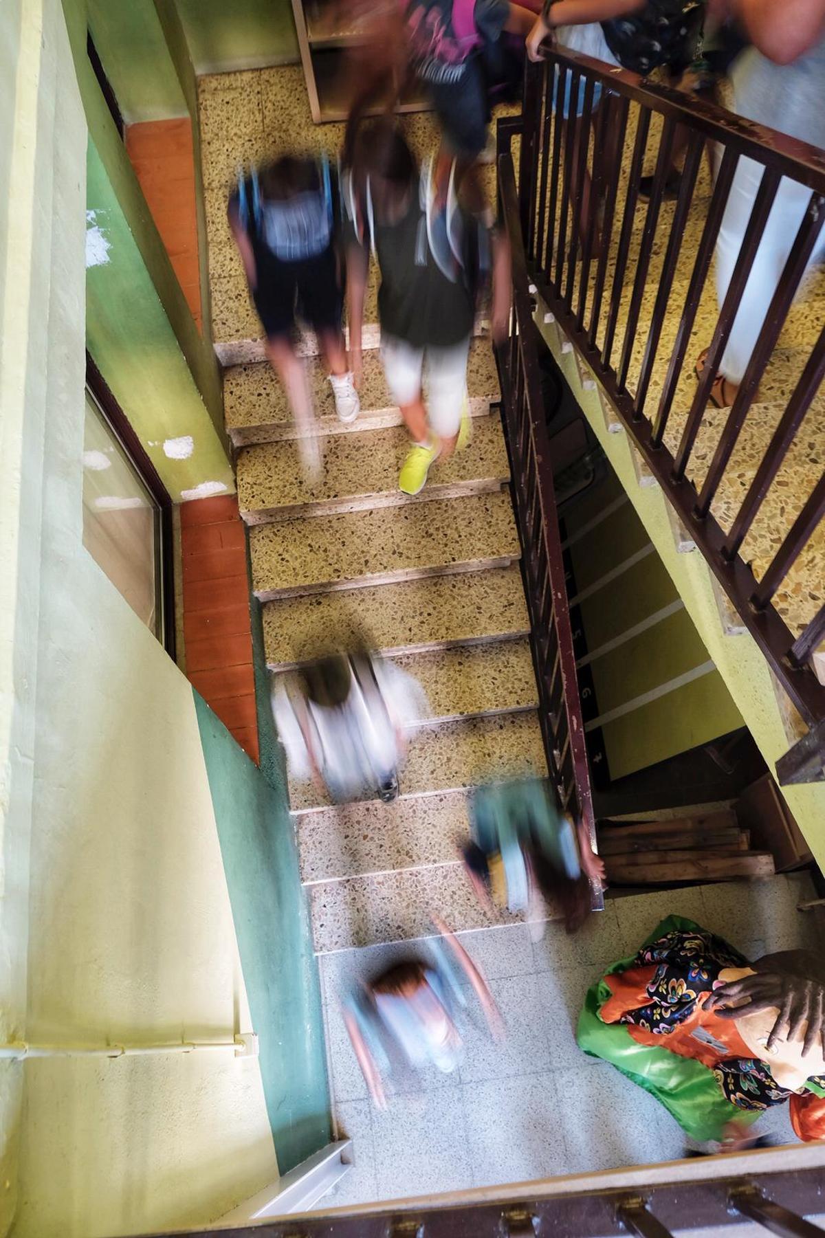 Vuelta al cole en la escuela Josep Maria Xandri, de Sant Pere de Torelló