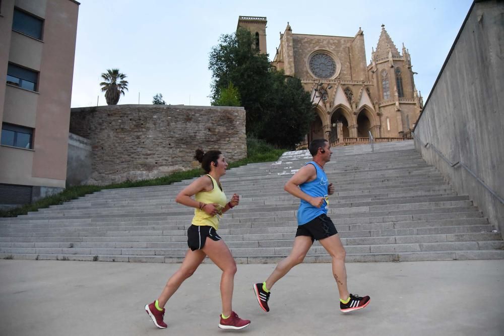 Prova d''atletisme urbà a Manresa