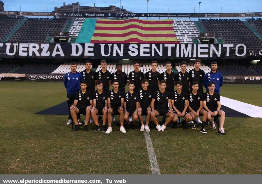 Presentación del fútbol base del CD Castellón 2018-19