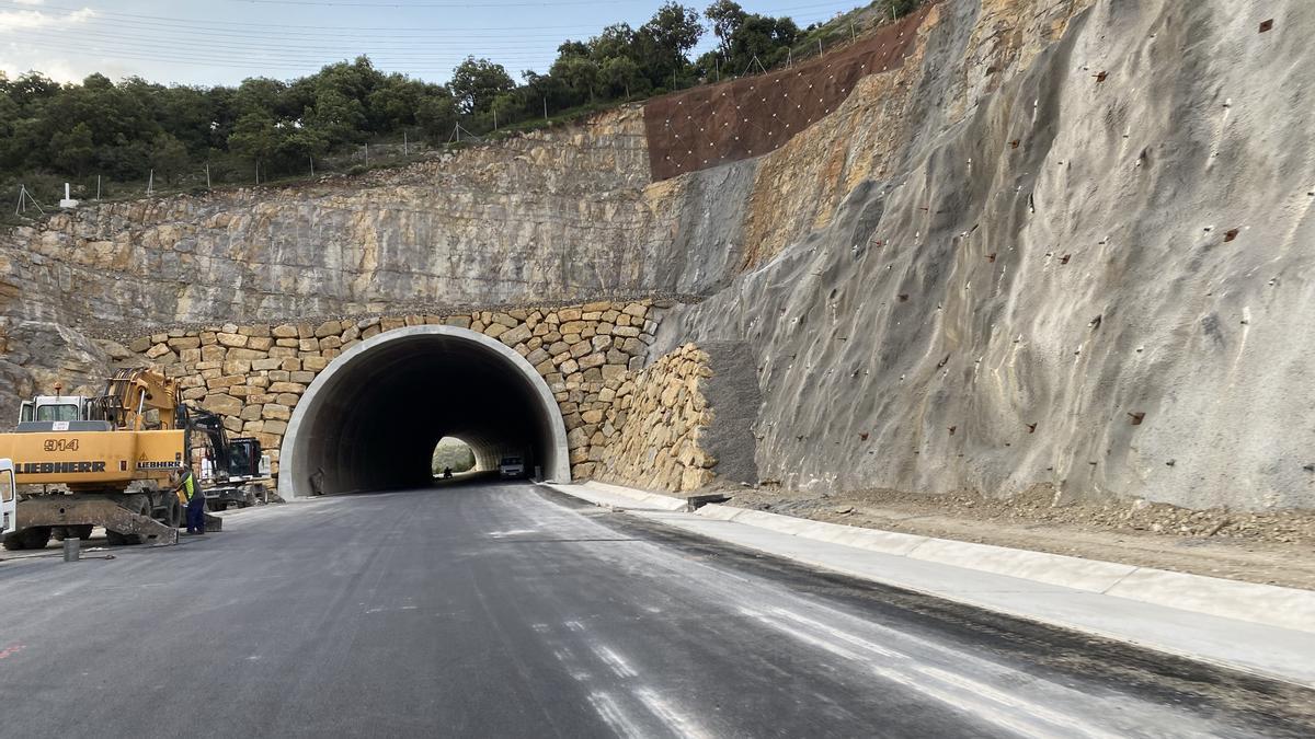 El nuevo trazado, que parte desde la Torreta, pasa por un túnel de 195 metros de longitud.