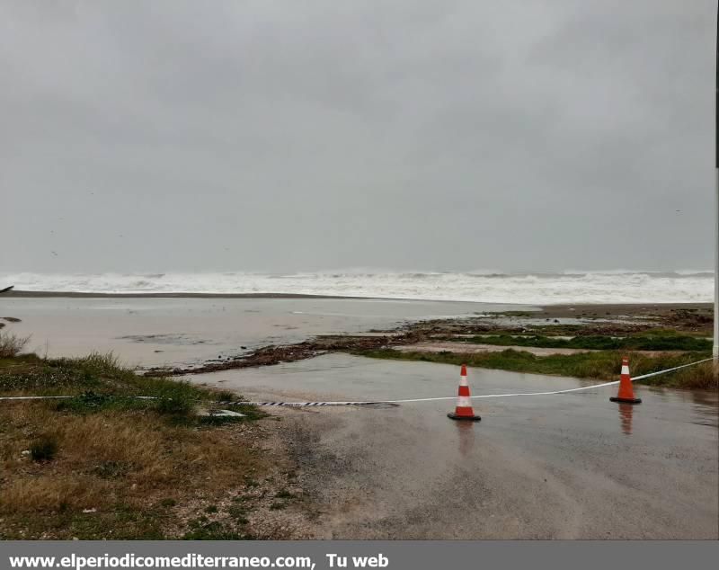 Efectos del temporal marítimo en Castellón