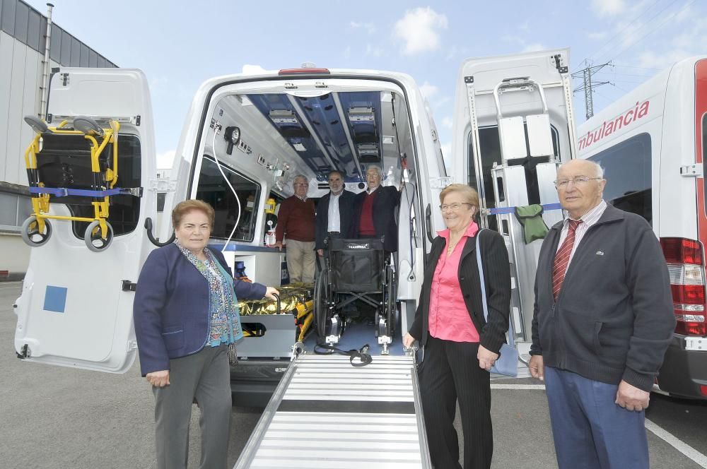 Asturias estrena nueva flota de ambulancias