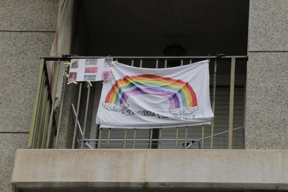 Domingo de Aleluyas desde los balcones de Elche