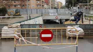 Las lluvias dejan ya clases suspendidas, carreteras y barrancos cortados, con el primer Es-Alert para Castellón