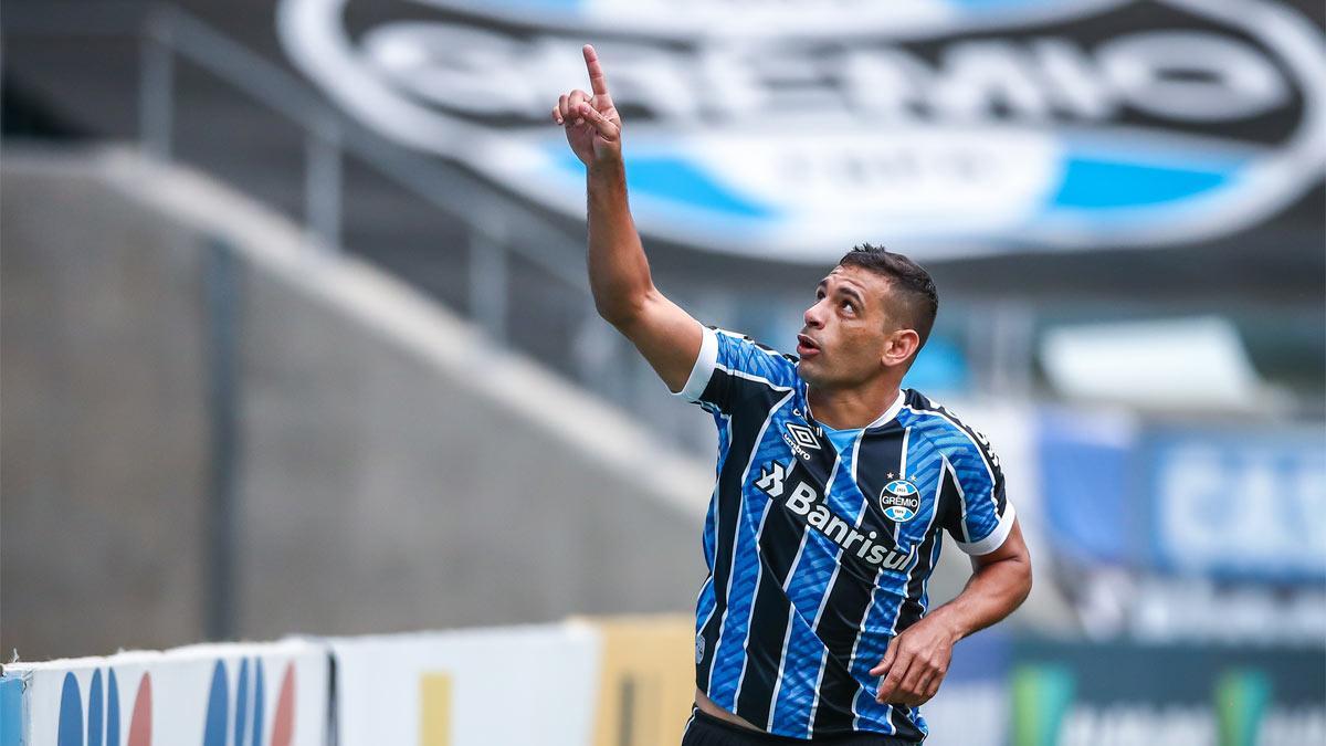 Diego Souza ha hecho una gran temporada en el Gremio