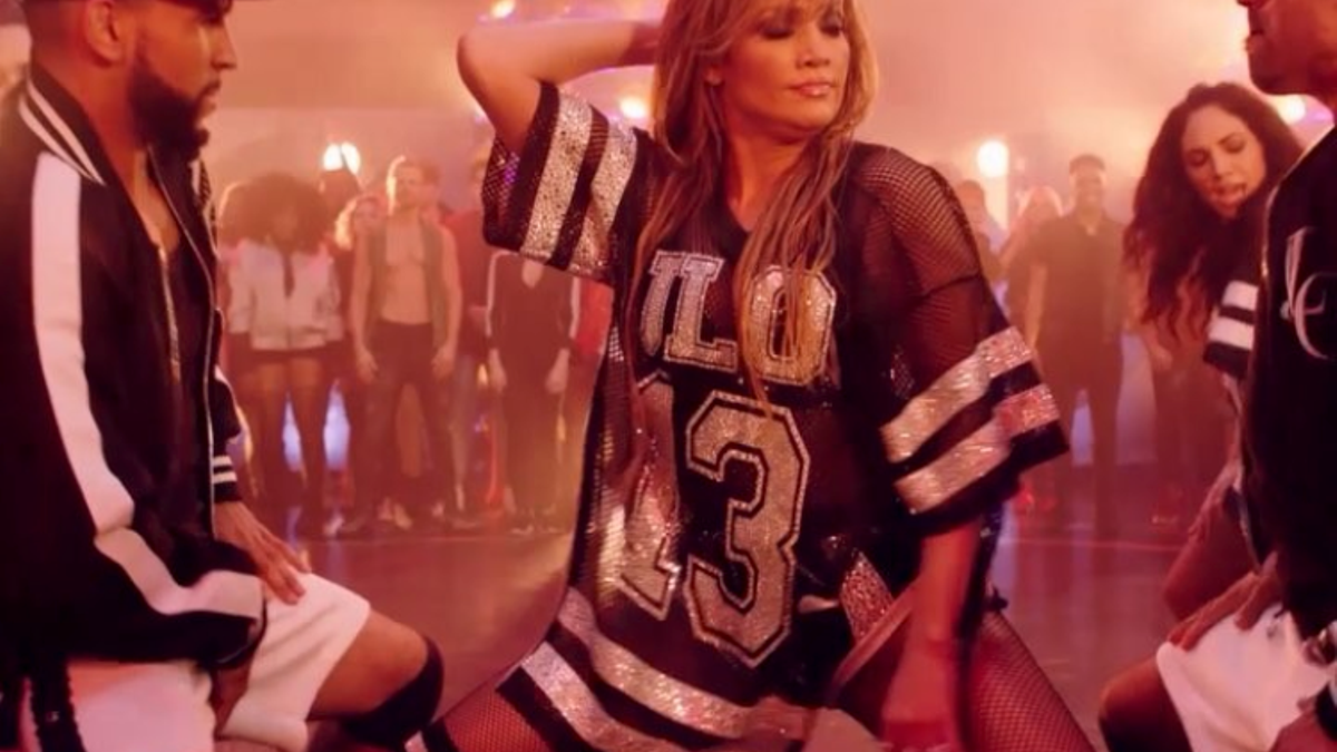 Jennifer Lopez bailando en World of Dance