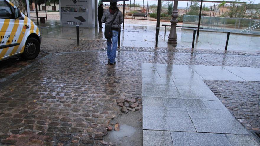 Lluvias en Zamora.