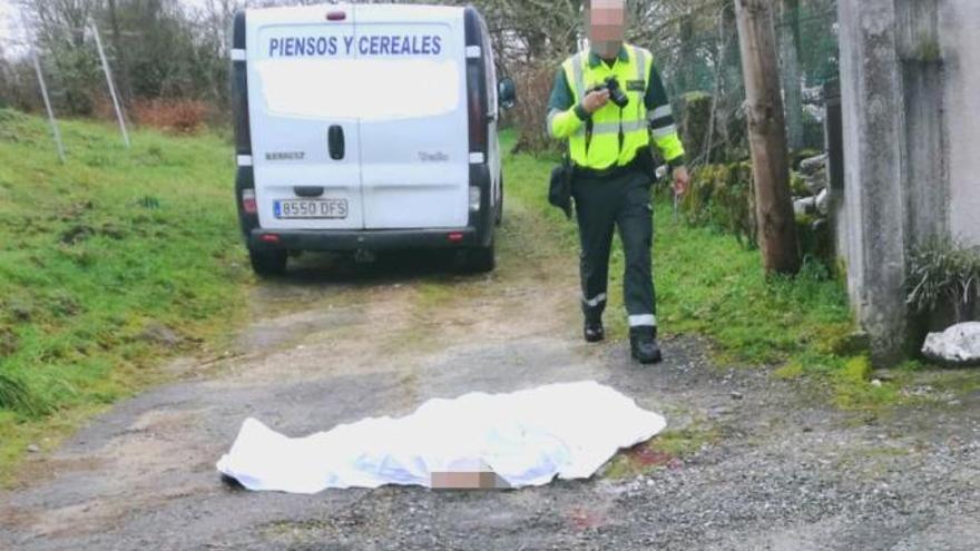 Muere una octogenaria en Ourense tras ser atropellada por una furgoneta