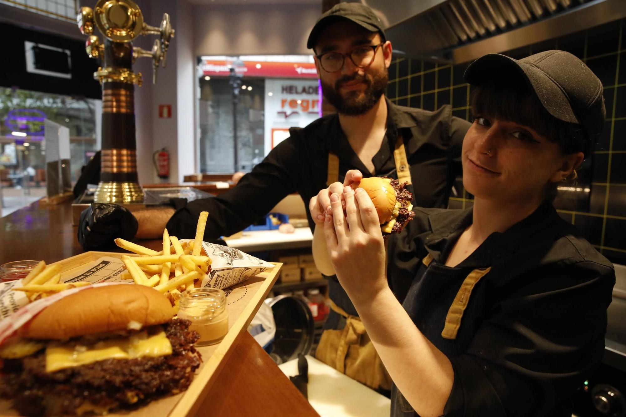 La milla de oro de las hamburguesas está en Gijón, en imágenes